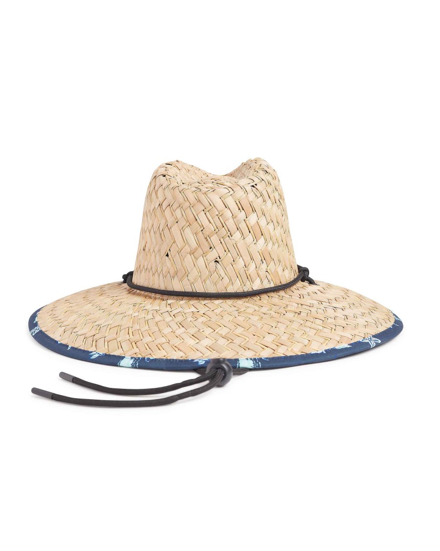 Women Island Daze Headwear | Herondo Straw Hat Navy