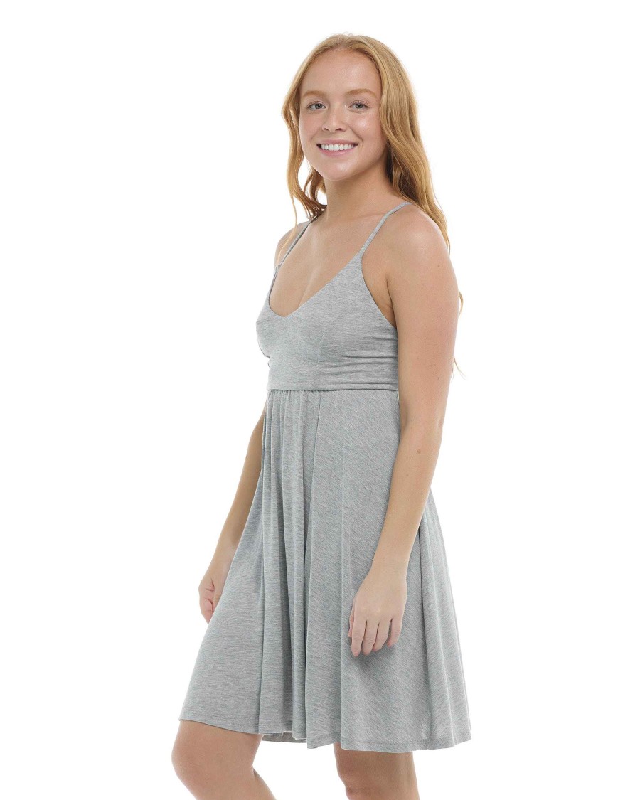 Women SGS Dresses | Ivy Cover-Up Dress Heather Grey