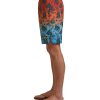 Swimwear Jerry Leigh Boardshorts | Floaters 19" Comfort Boardshorts Orange/Navy