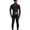 Men SDI Wetsuits | Men'S 5370 3/2Mm Chest Zip Fullsuit Black