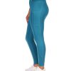 Women S2 Activewear | Breezy 7/8 High-Rise Legging W/ Zippered Pockets Teal