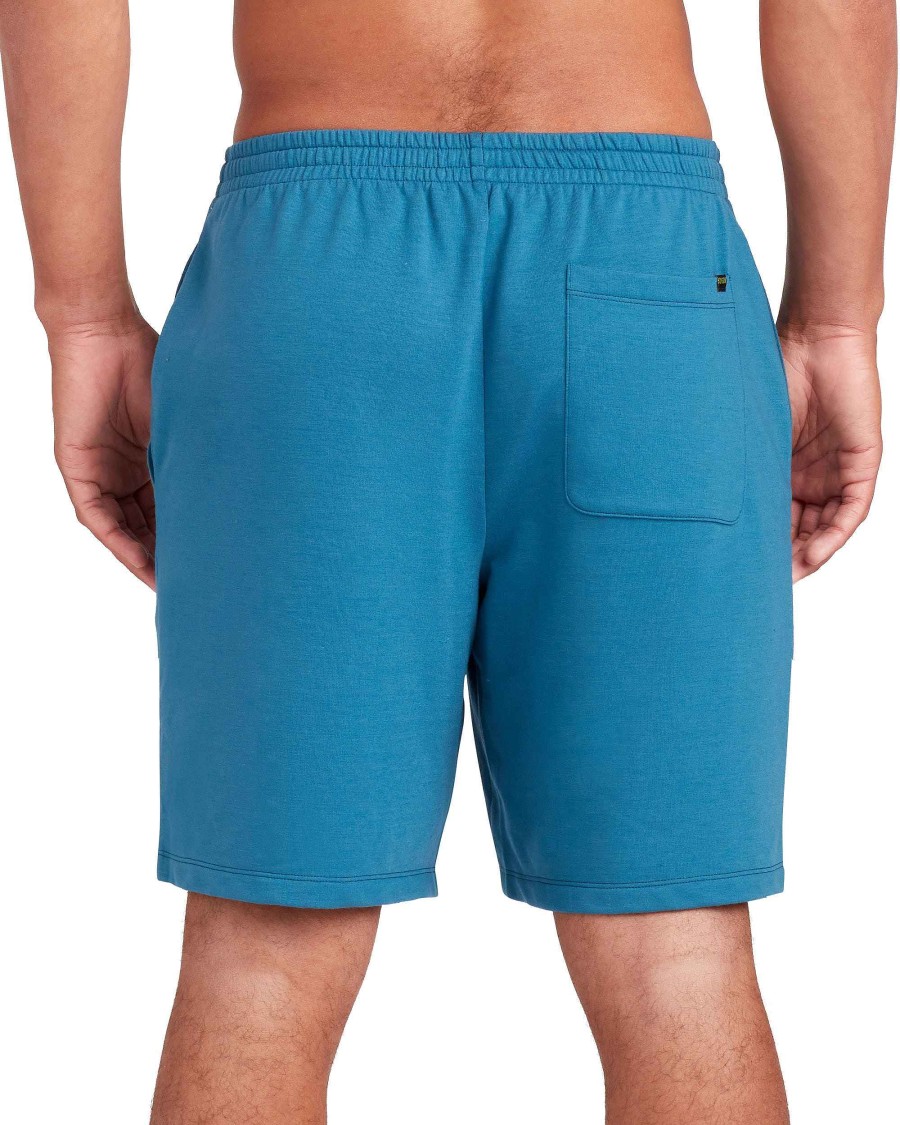 Men Jerry Leigh Shorts | Kick Back Lounge Shorts Blue