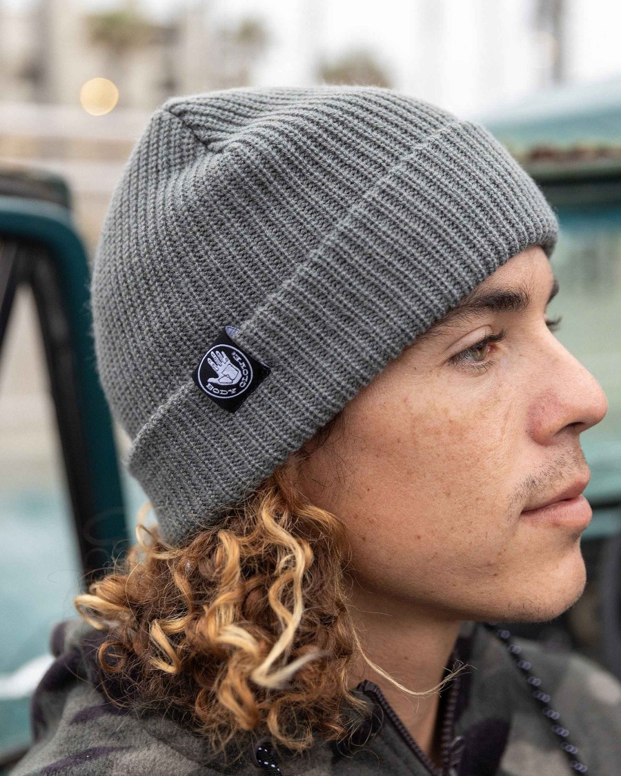 Women Jerry Leigh Headwear | Men'S Patrol Acrylic Beanie Olive