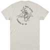 Men Green Coast Graphics T-Shirts & Tops | Men'S Palm Board Graphic T-Shirt Sand