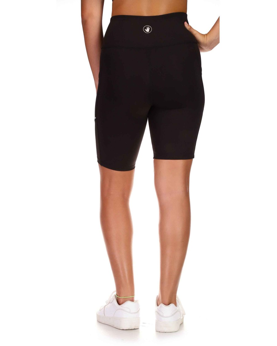 Women S2 Activewear | Roam The Wild 9" Biker Short Black