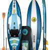 Boards Surf 9 Inflatable Kayaks | Porter Skx 9'6" Inflatable Kayak-Paddle Board Blue/Grey