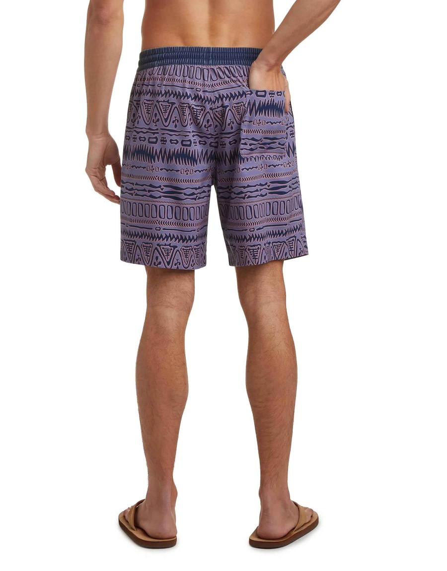 Swimwear Jerry Leigh Boardshorts | Sandbar 19" Boardshorts Periwinkle