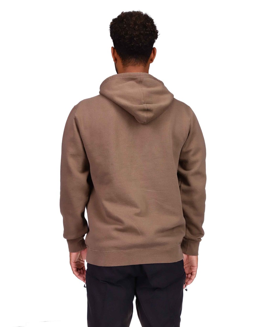 Men Easton Jones Hunter Jones Collection | Westchester Hoodie Walnut