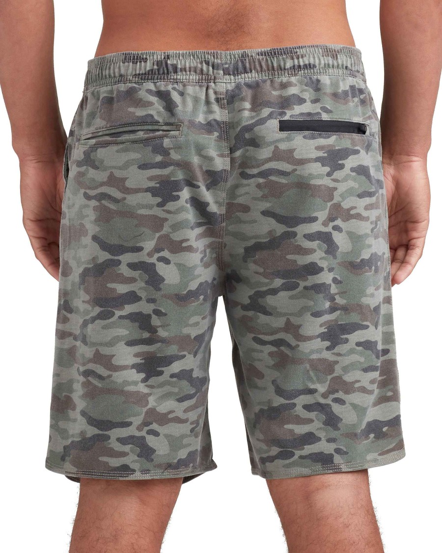 Men Island Daze Shorts | Loungin Athleisure Shorts Camo