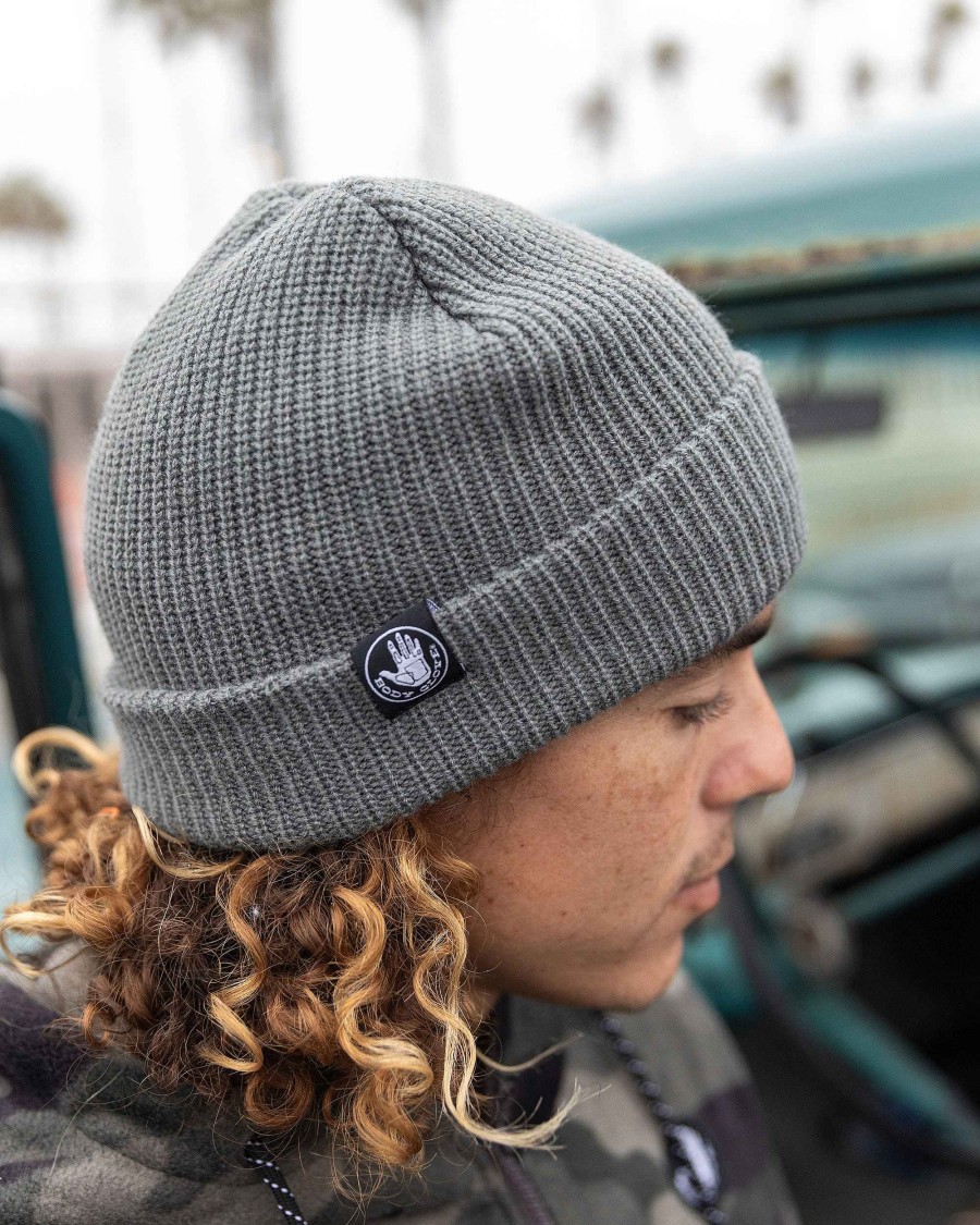 Women Jerry Leigh Headwear | Men'S Patrol Acrylic Beanie Olive