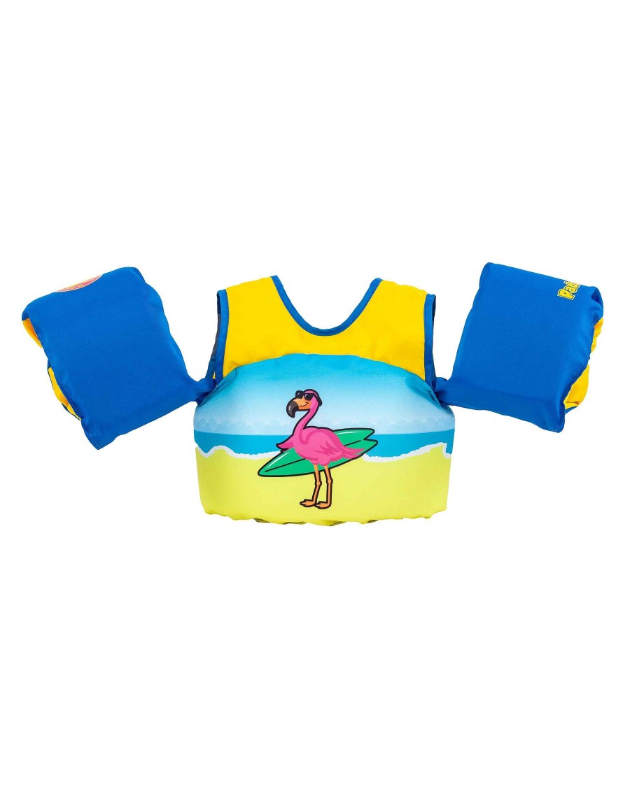 Accessories SDI Kids' Life Vests | Paddle Pals Child'S Swim Vest Surf Flamingo