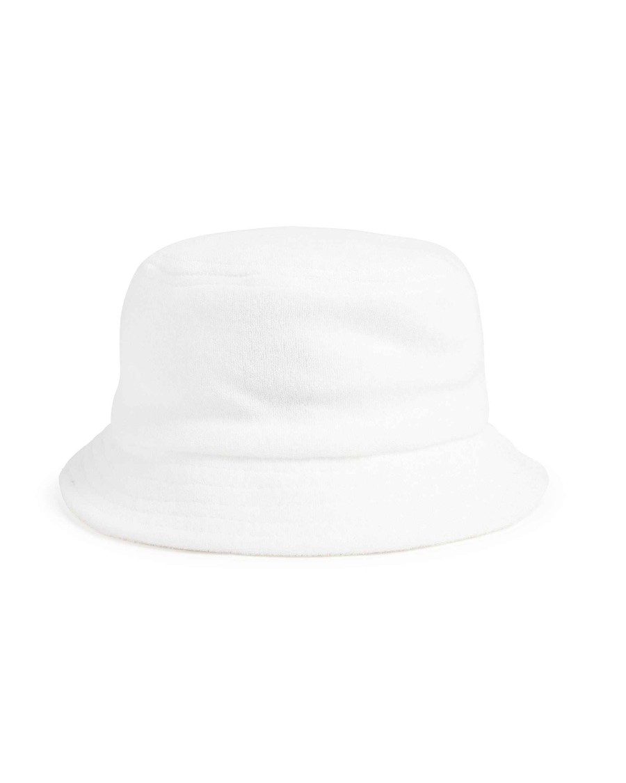 Women Island Daze Headwear | Pesca Bucket Hat White