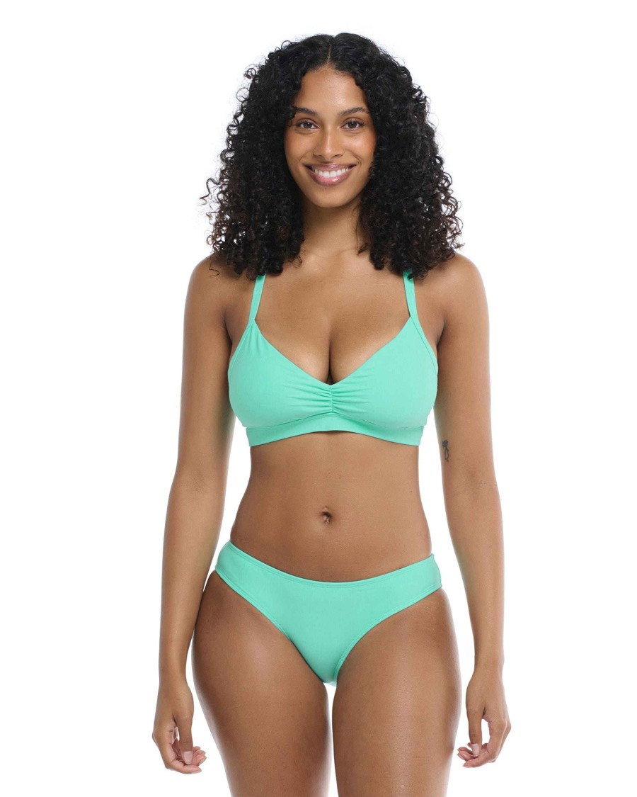 Swimwear SGS D-F Cup Tops | Smoothies Drew D-F Cup Swim Top Sea Mist