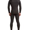 Men SDI Wetsuits | Variant 3/2Mm Men'S Chest-Zip Fullsuit Black