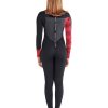 Accessories SDI Wetsuits | Eos 3/2Mm Back-Zip Women'S Fullsuit Red/Black