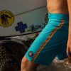 Swimwear Island Daze Boardshorts | Hermosa 18" Side-Stripe Boardshort Aqua