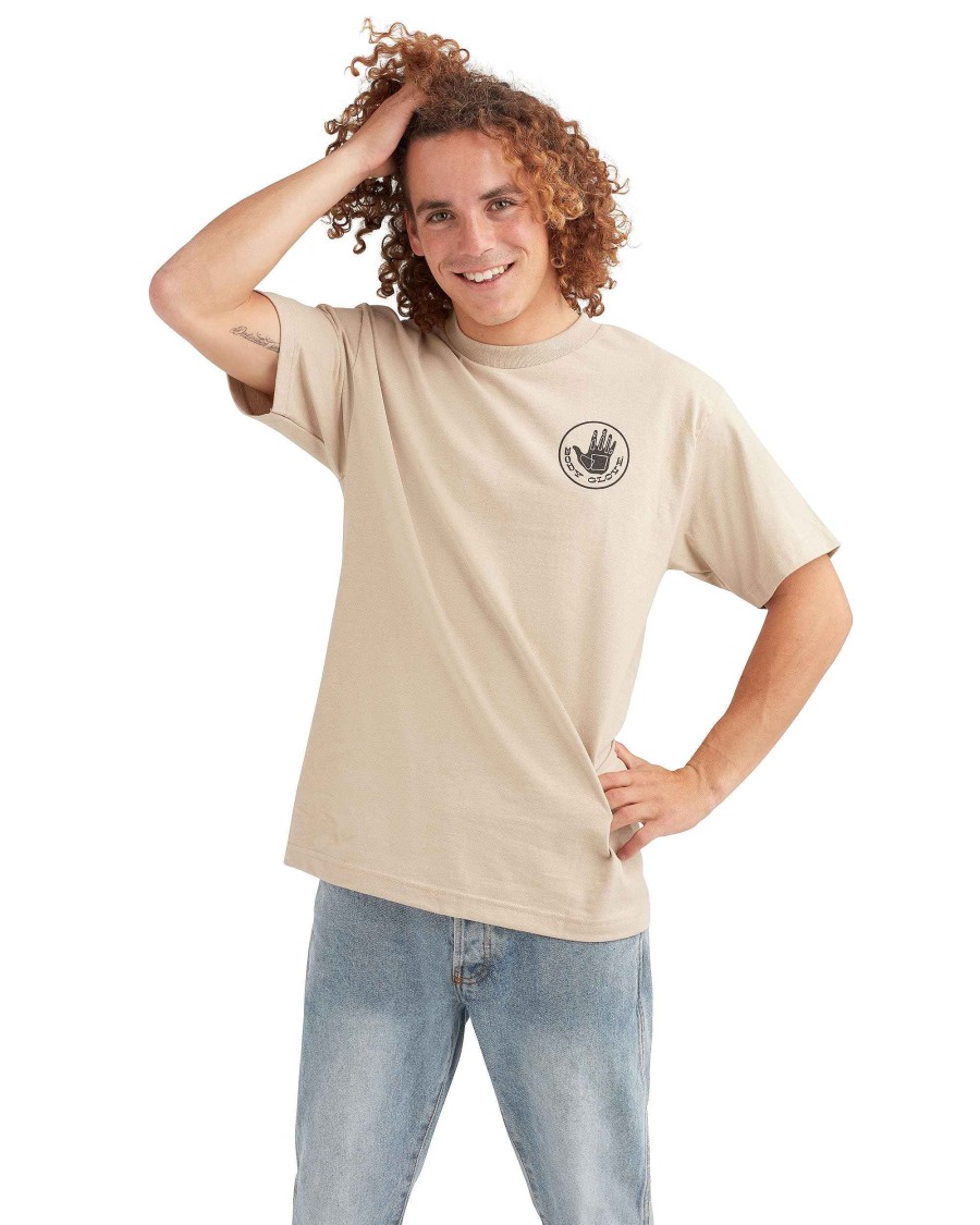 Men Jerry Leigh T-Shirts & Tops | Heritage Short-Sleeved T-Shirt Sand