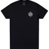 Men Green Coast Graphics T-Shirts & Tops | Men'S Geometric Logo T-Shirt Black