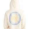 Women Jerry Leigh Hoodies & Jackets | Radiant Relaxed Hoodie Cream