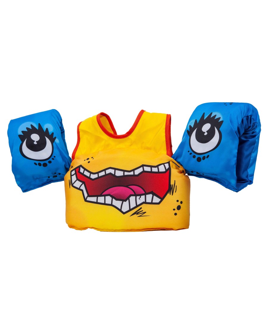 Accessories SDI Paddle Pals | Paddle Pals Child'S Swim Vest - Monster Vest: Monster