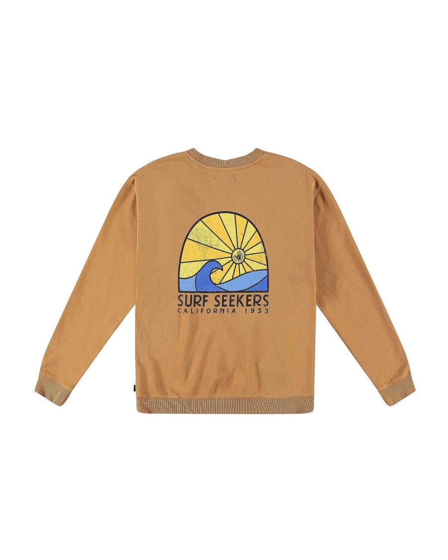 Women Jerry Leigh Hoodies & Jackets | Surf Seeker Sweatshirt Bronze