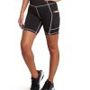 Women Jerry Leigh Sets | Elevate The Look Biker Short Black