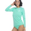 Boards SGS Rash Guards | Smoothies Sleek Rash Guard Sea Mist