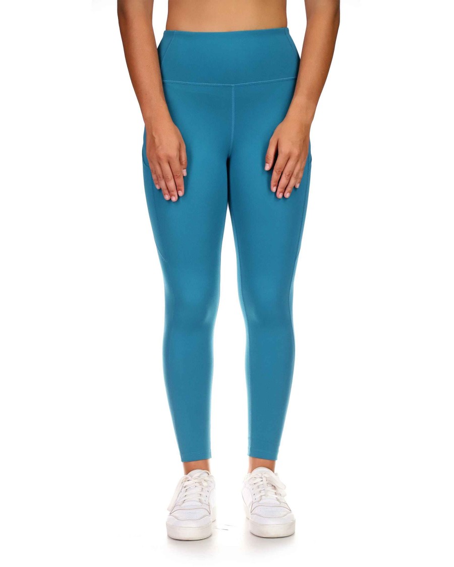 Women S2 Activewear | Motion 7/8 High-Rise Legging Teal