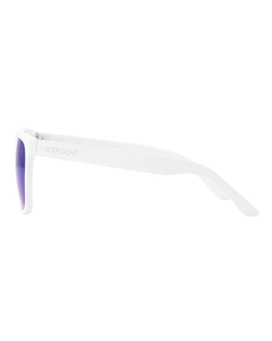 Accessories FGX Sunglasses | Maya Way-Style Frame Sunglasses White