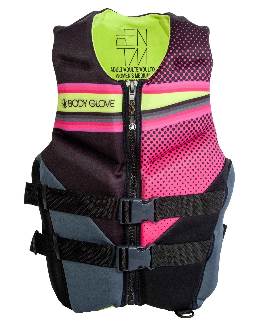 Life Vests SDI Coast Guard Approved | Phantom Women'S Uscga + Tca Pfd Pink/Yellow