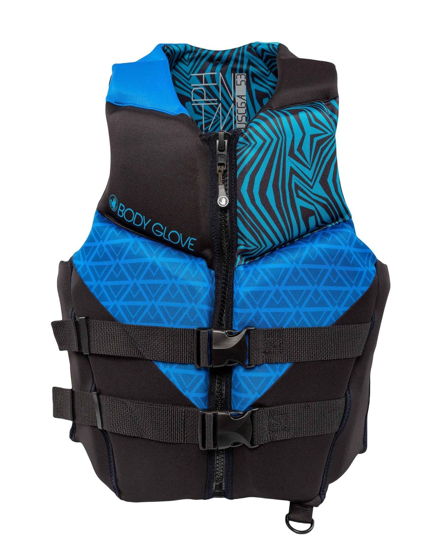 Life Vests SDI Coast Guard Approved | Phantom Men'S Uscga Pfd Blue/Aqua/Black