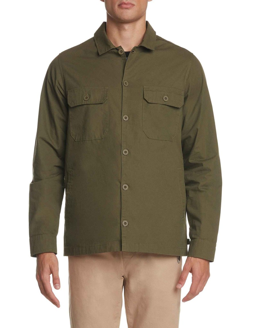 Men Jerry Leigh Hoodies & Jackets | Explorin' Freely Jacket - Military Green Military Olive