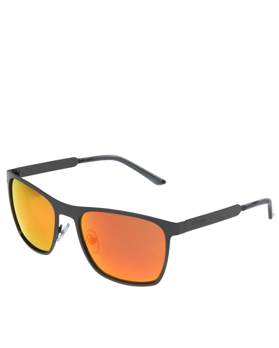 Accessories FGX Sunglasses | Men'S Bgm1906 Polarized Sunglasses Gun Metal