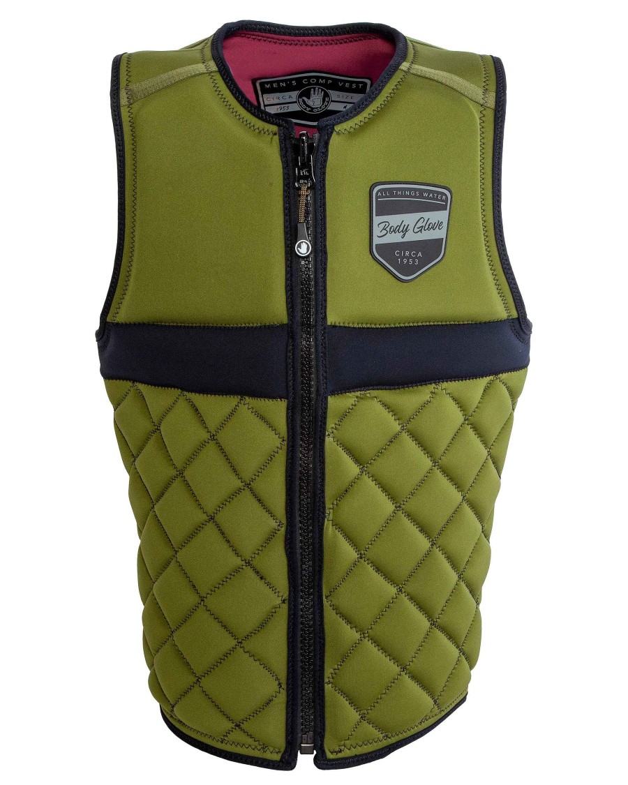 Life Vests SDI Non-Uscga Comp Vest | Men'S Reversible Non Uscga Competition Vest Green/Black