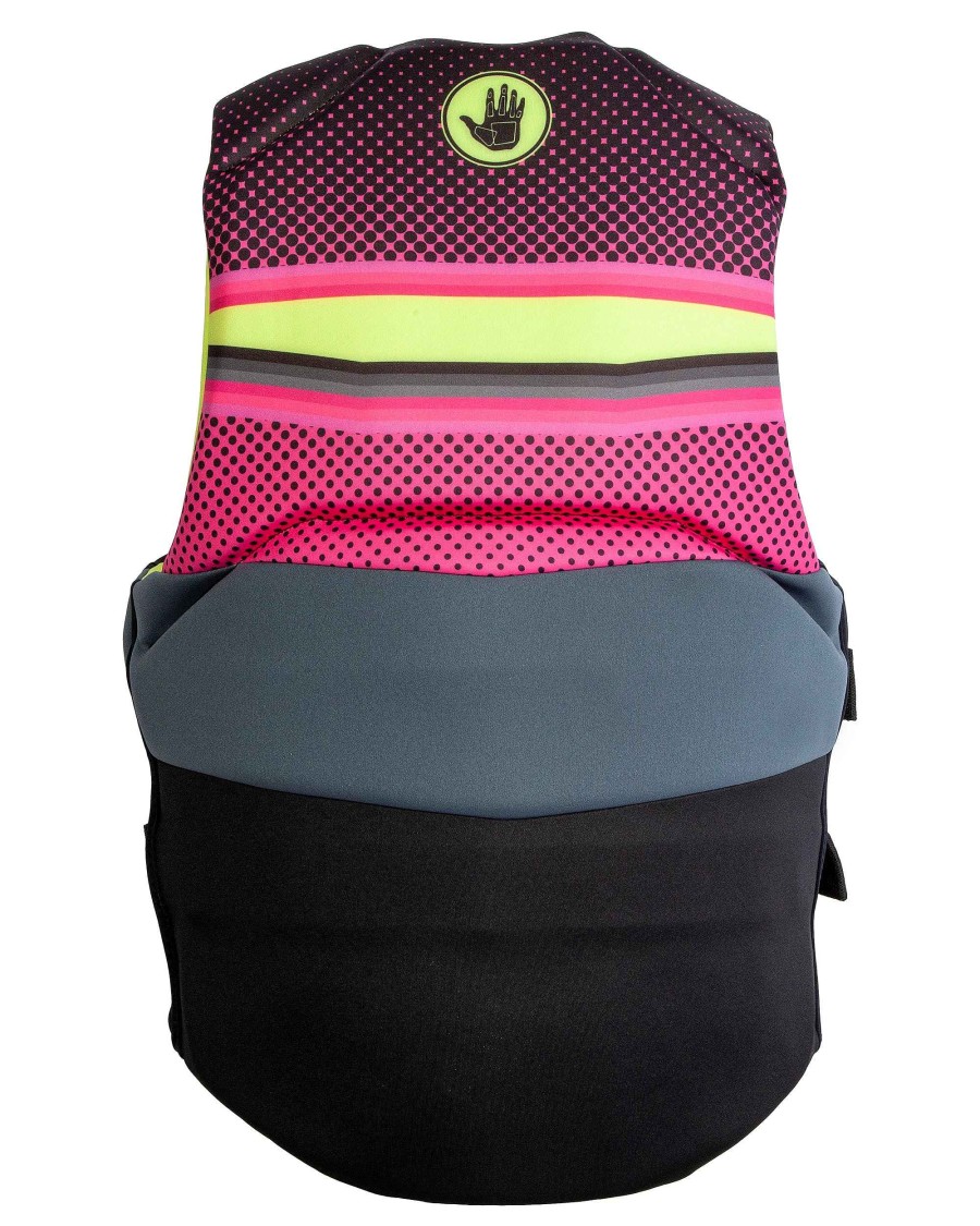 Life Vests SDI Coast Guard Approved | Phantom Women'S Uscga + Tca Pfd Pink/Yellow