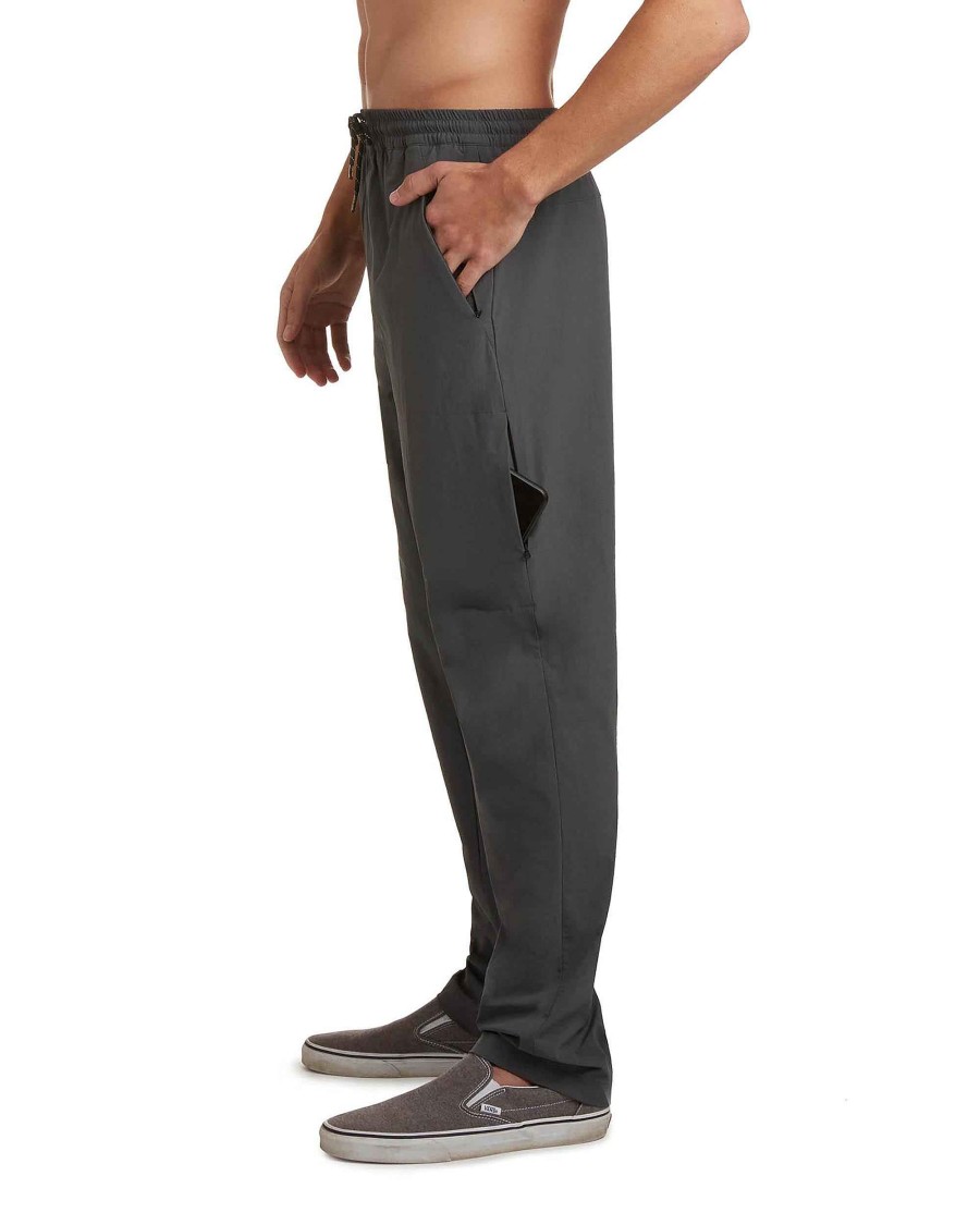 Men Jerry Leigh Pants | Trainers Hybrid Track Pant Charcoal