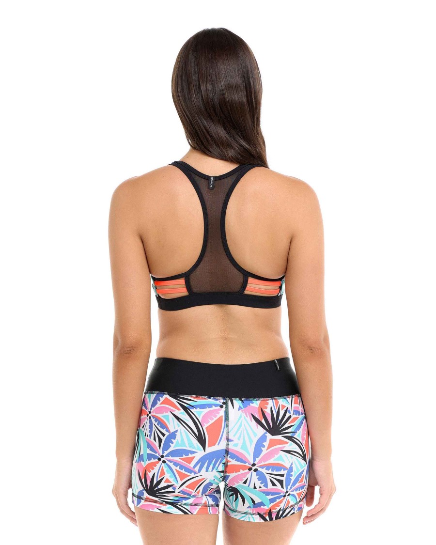 Swimwear SGS Cross-Overs | Equalizer Sports Bra - Sunset Miami