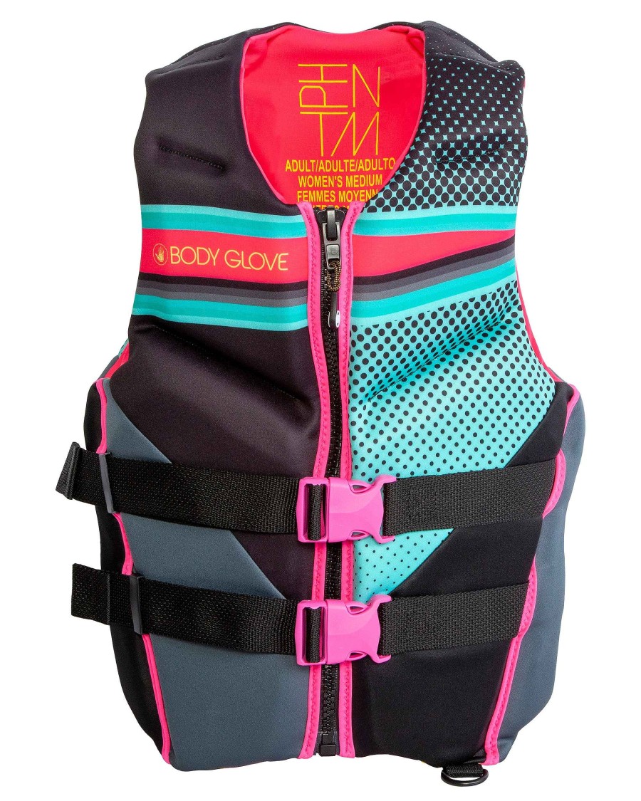 Life Vests SDI Coast Guard Approved | Phantom Women'S Uscga + Tca Pfd Aqua/Pink