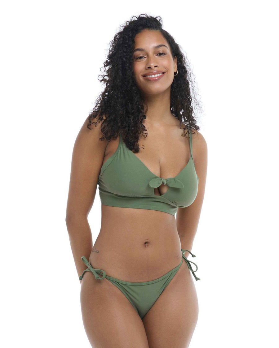 Swimwear SGS D-F Cup Tops | Smoothies Olivia D-F Swim Top Cactus