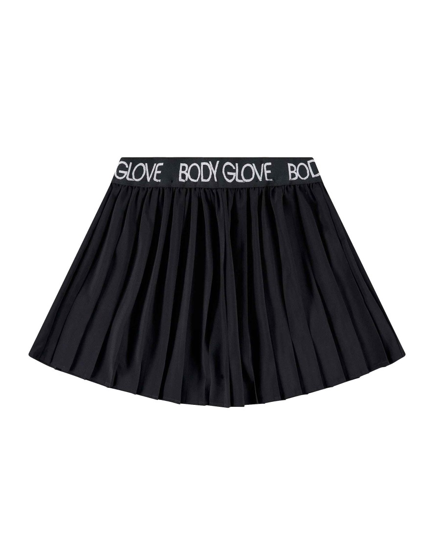 Women Jerry Leigh Bottoms | Pretty In Pleat Skort Black