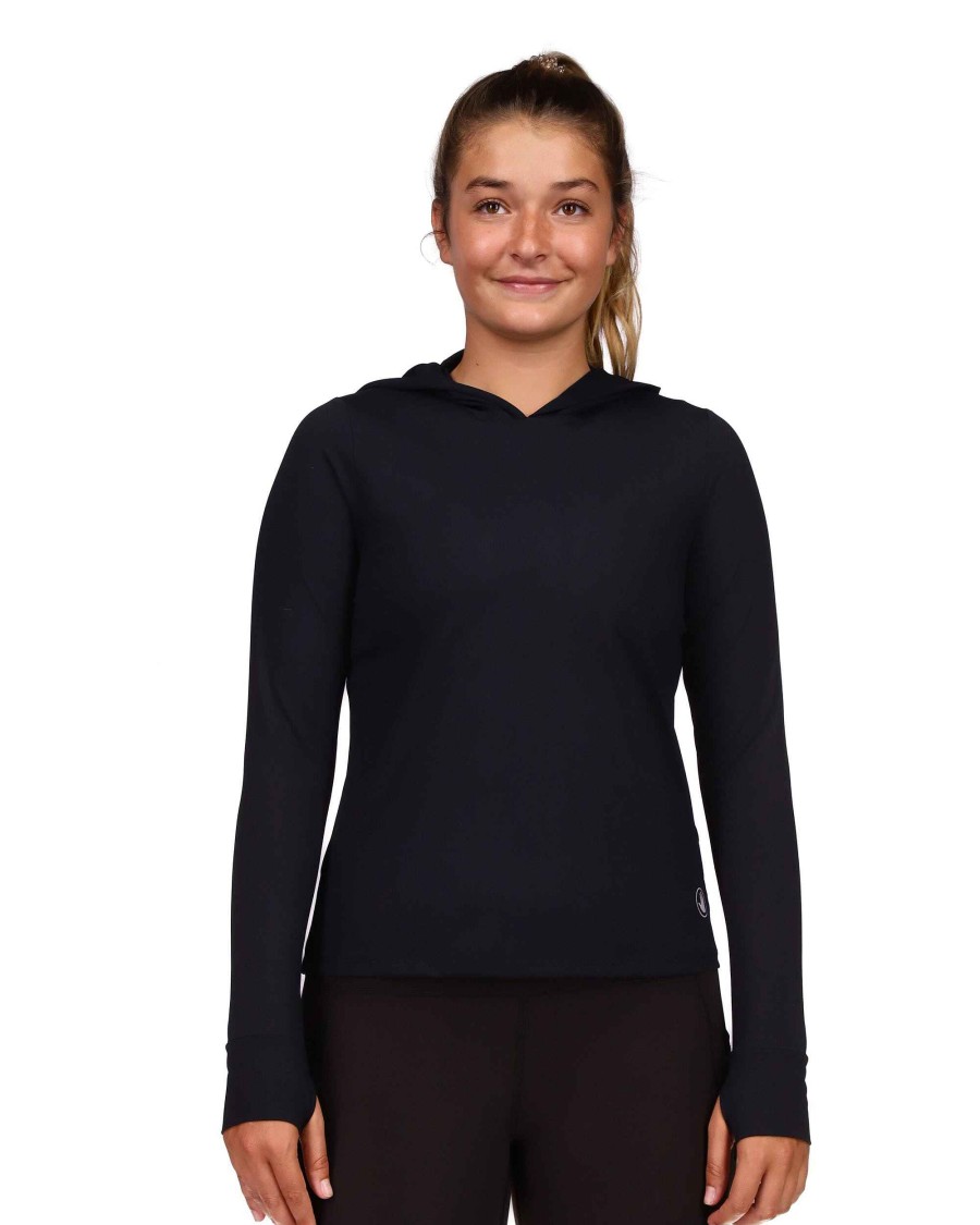 Women S2 Activewear | Essential Performance Pullover Hoodie Black