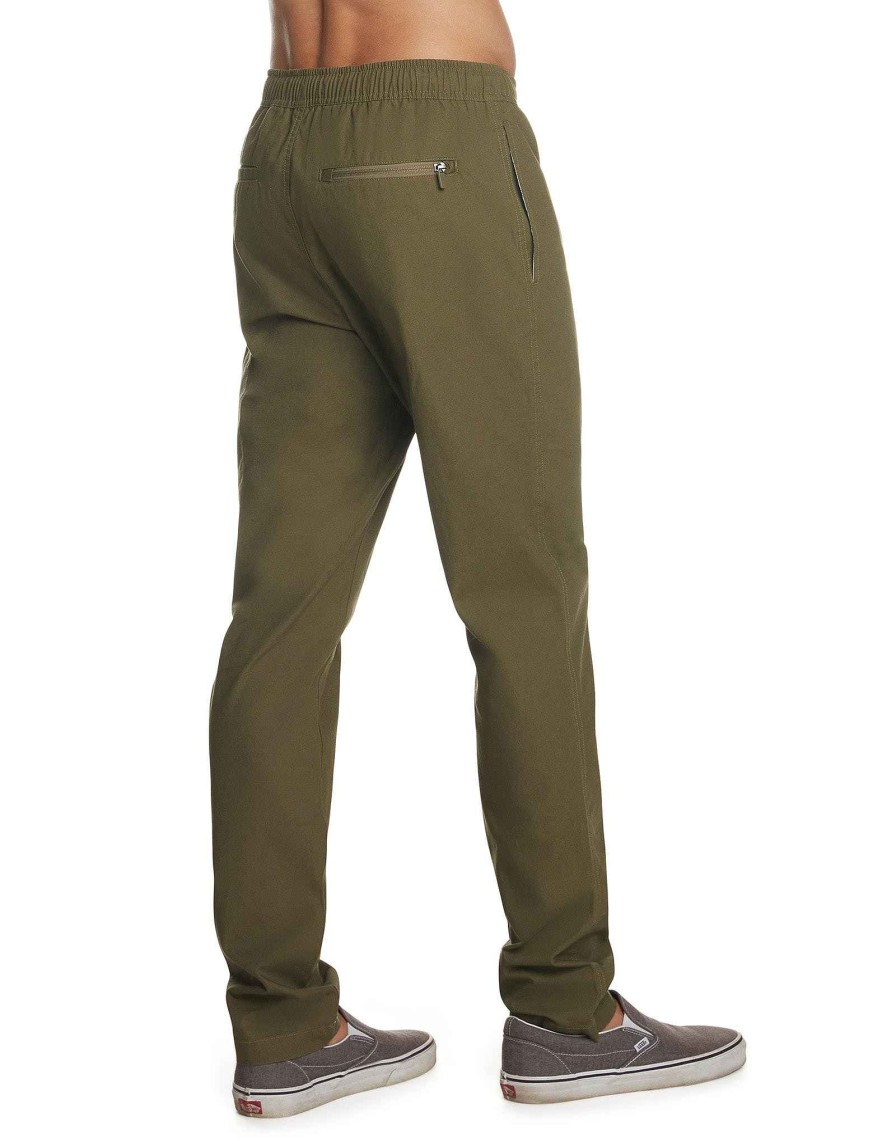 Men Jerry Leigh Pants | Explorin' Freely Pant Green Military