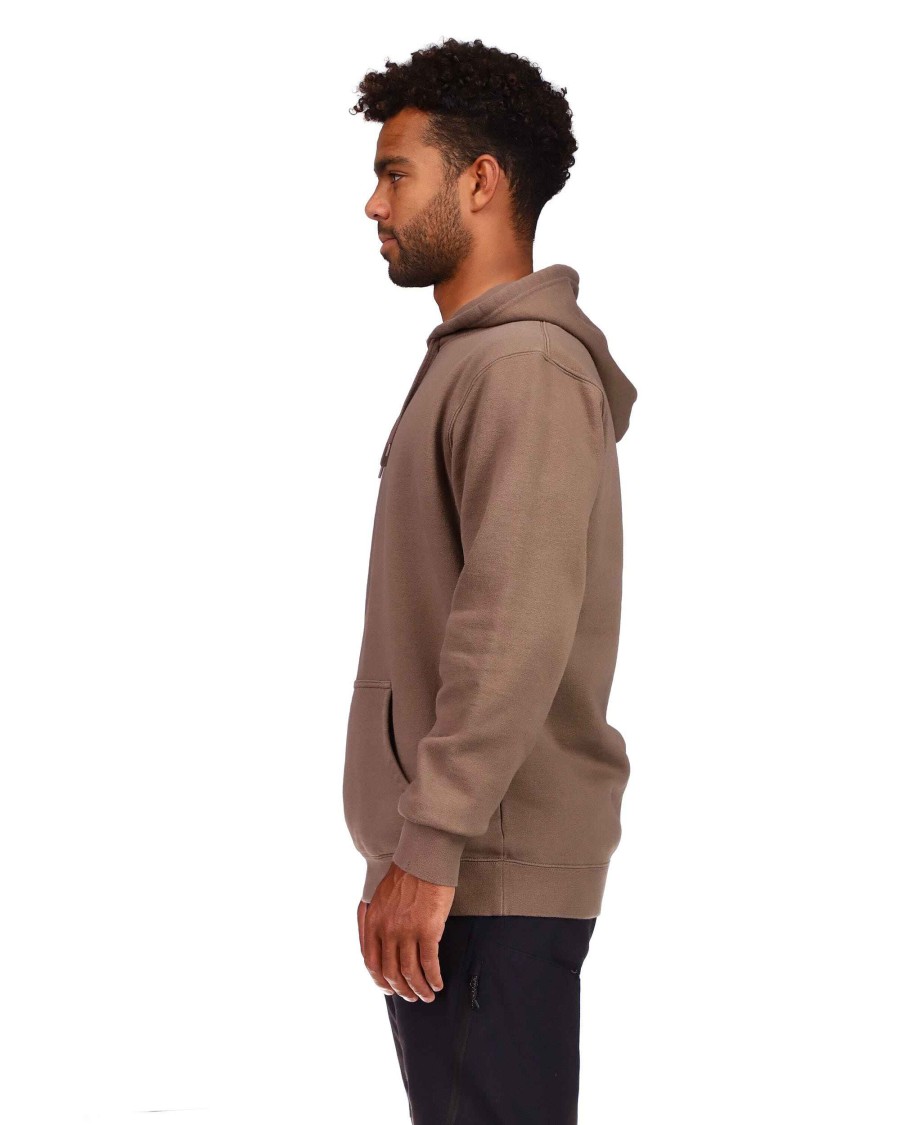 Men Easton Jones Hunter Jones Collection | Westchester Hoodie Walnut