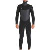 Wetsuits SDI Fullsuits | Phoenix 5.5/4.5Mm Men'S Chest-Zip Hooded Fullsuit Black