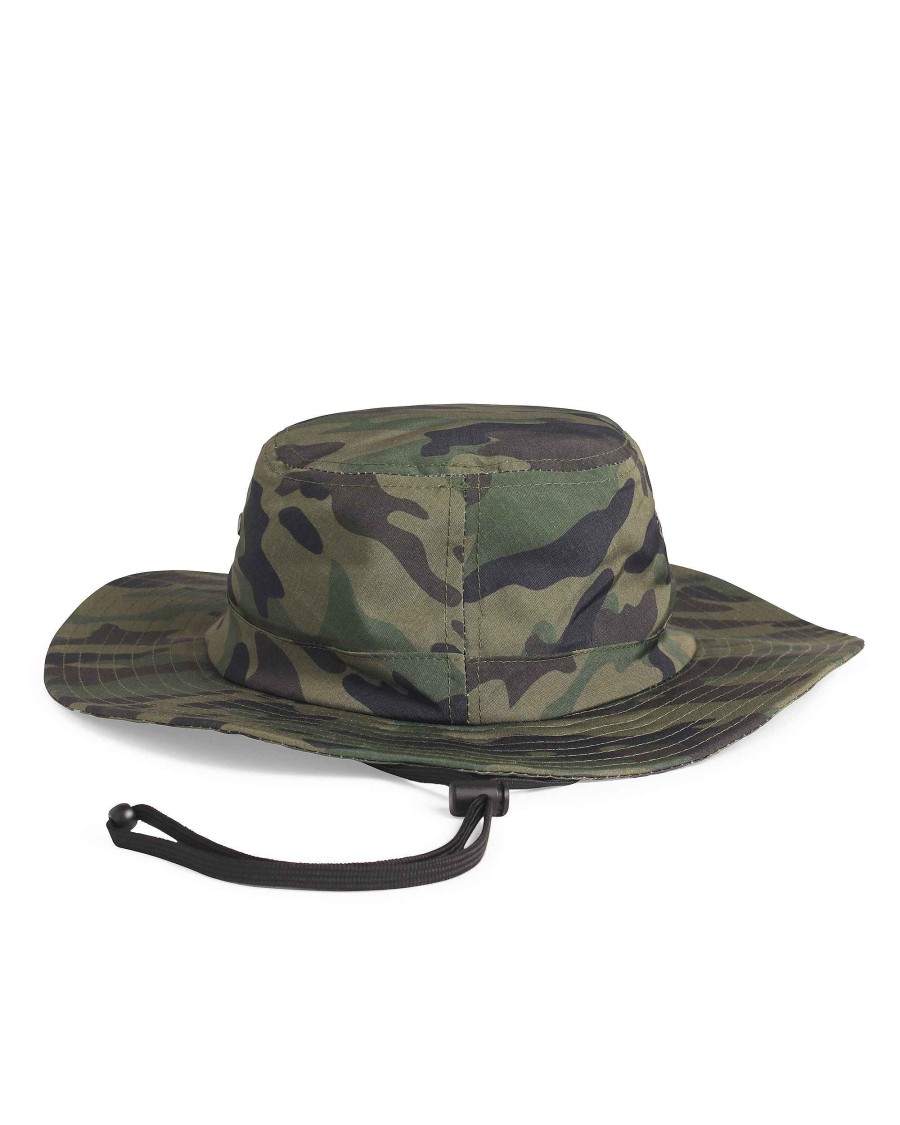 Women Island Daze Headwear | Standard Boonie Hat Camo