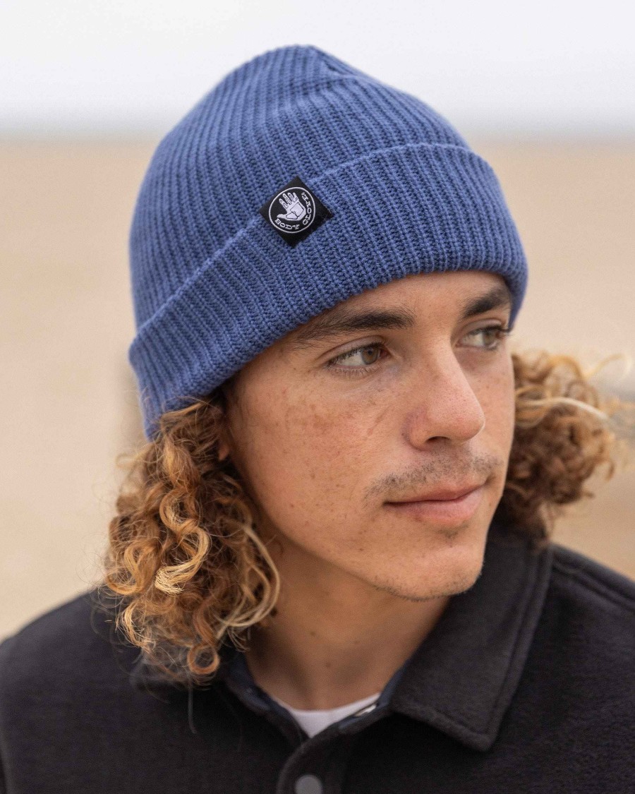 Women Jerry Leigh Headwear | Men'S Patrol Acrylic Beanie Navy