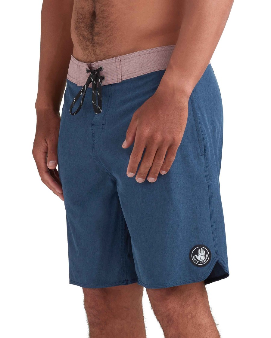 Swimwear Island Daze Boardshorts | Freshies 19" Boardshort Heather Navy