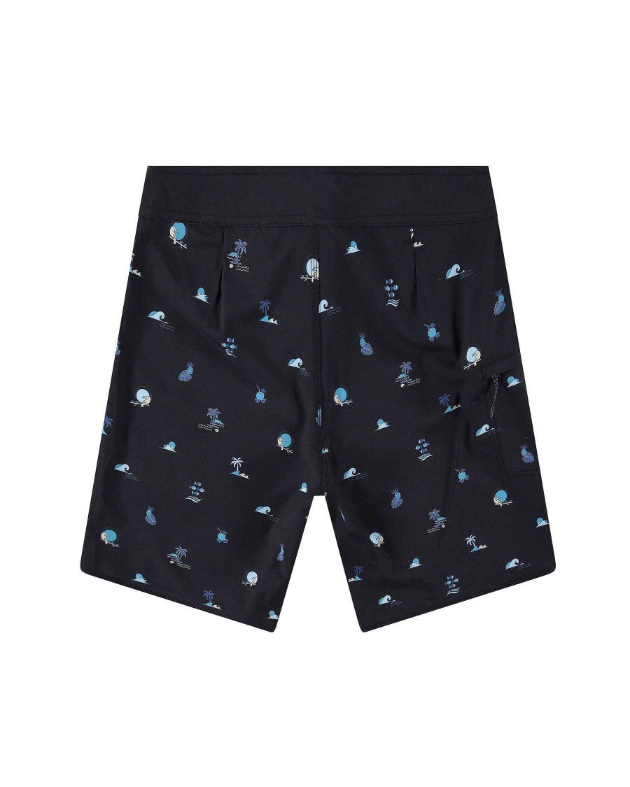 Swimwear Island Daze Boardshorts | Bocas 19" Boardshort Black