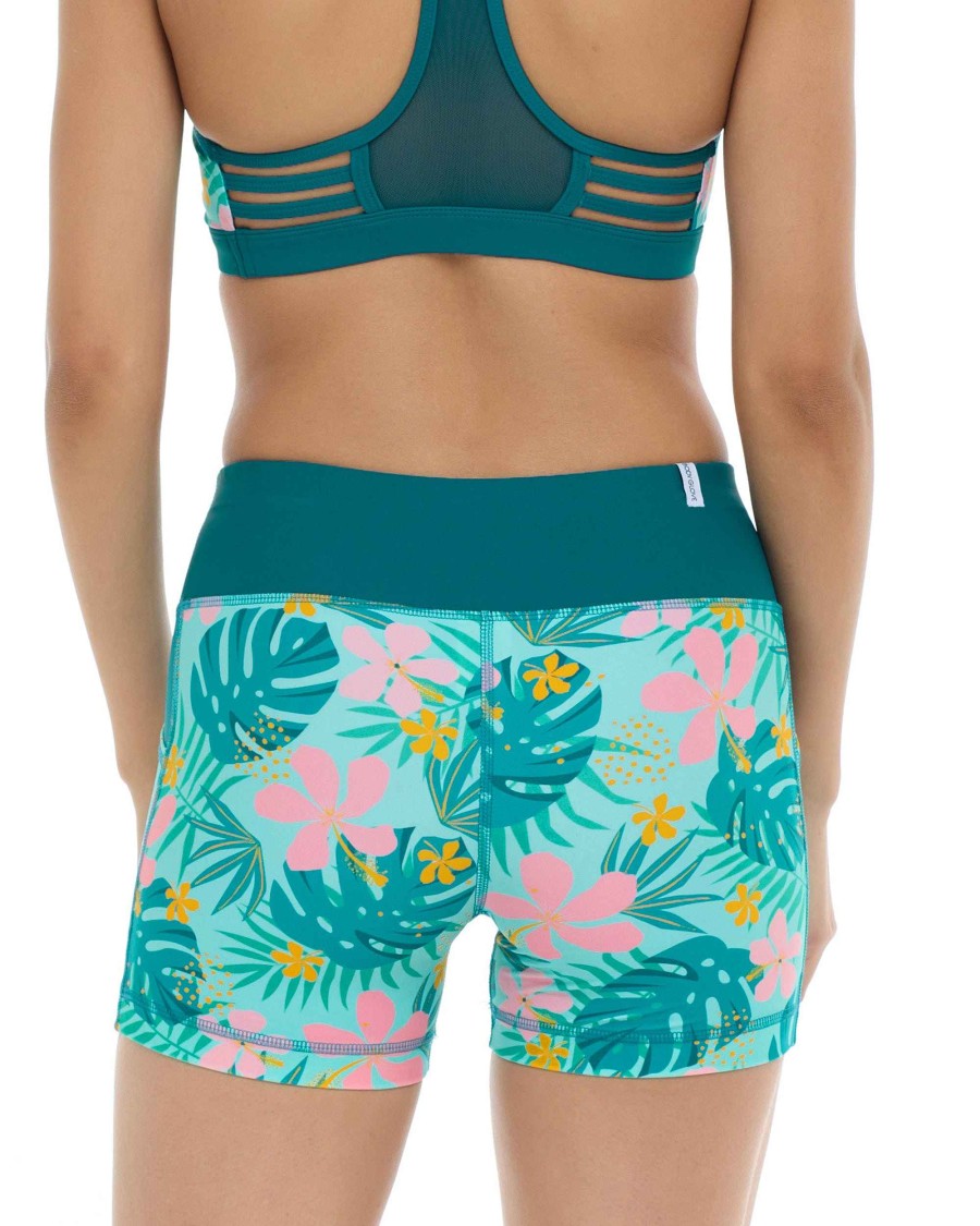 Women SGS Bottoms | Flor Nove Splash Short Flor Nove / Sea Mist