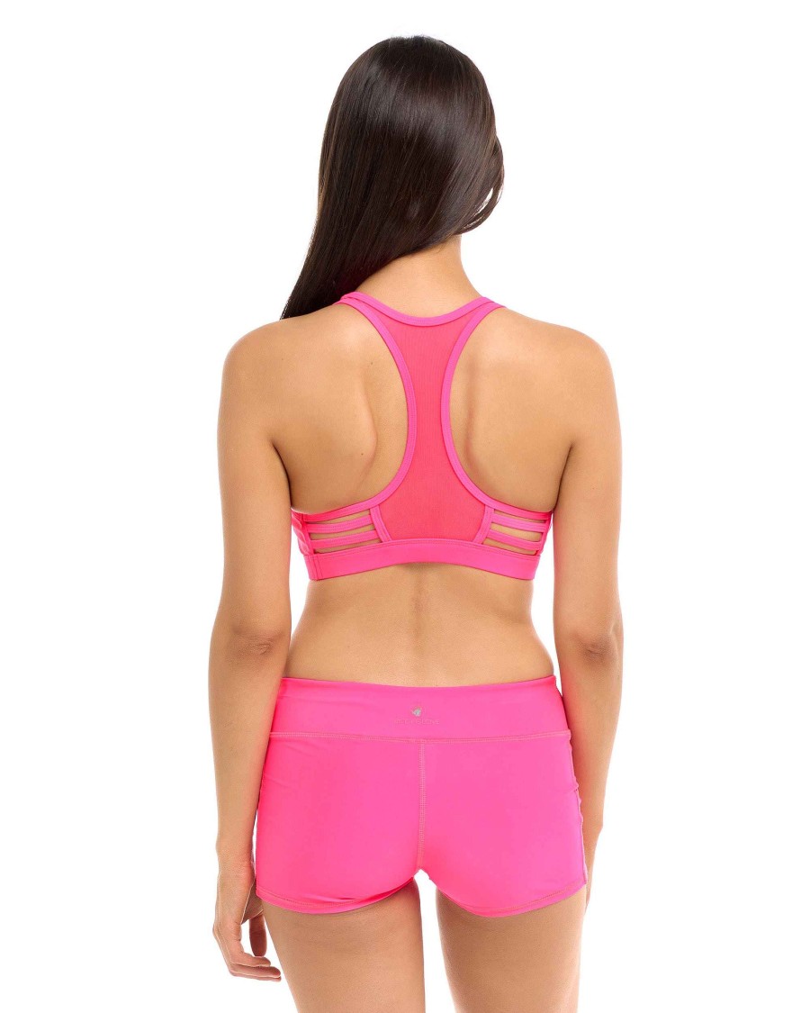 Swimwear SGS Cross-Overs | Smoothies Equalizer Sports Bra Bubble Gum